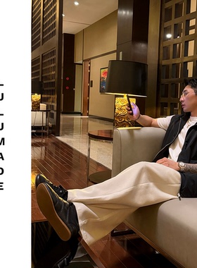 Lulumade| 26ss老钱风休闲户外速干抗皱宽松立领无袖马甲 男