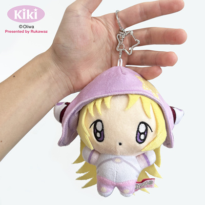 RUKAWAZx奥莉蛙oliwa原创设计KIKI 14cm公仔包包可爱挂件