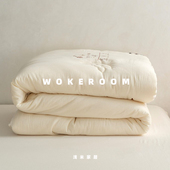 日单 A类母婴级原棉大豆被子被芯1.5m柔软加厚双人冬被保暖羽丝被