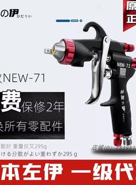 国产左伊W101气动喷漆枪NEW喷枪高雾化汽车面漆上油漆喷枪涂料