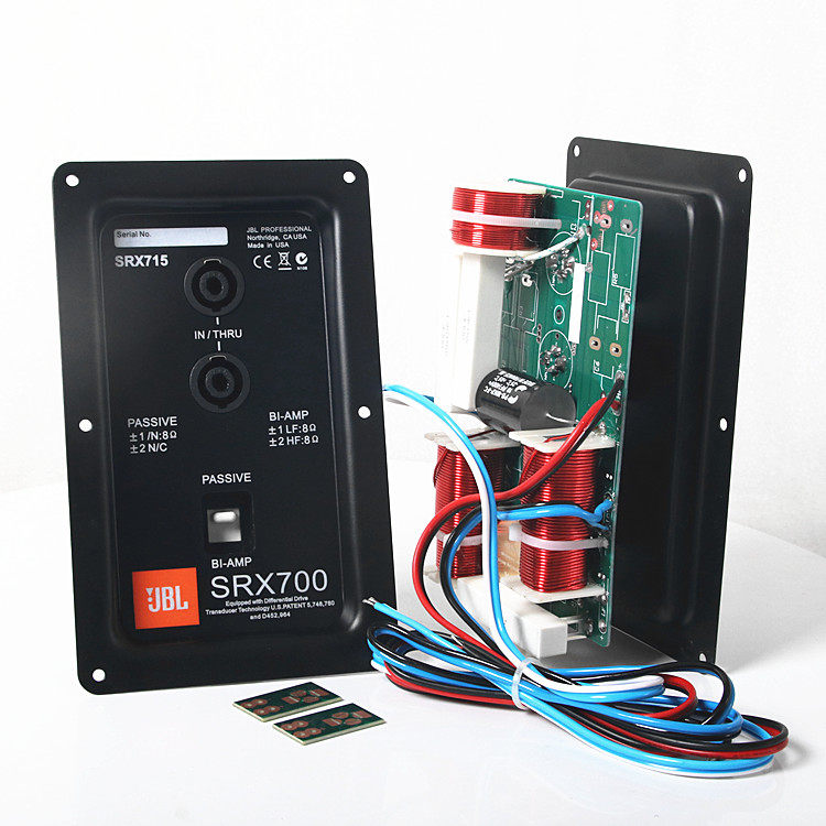 专业舞台ktv音箱接线盒安装板715 725分频器音响高中低二三分频器