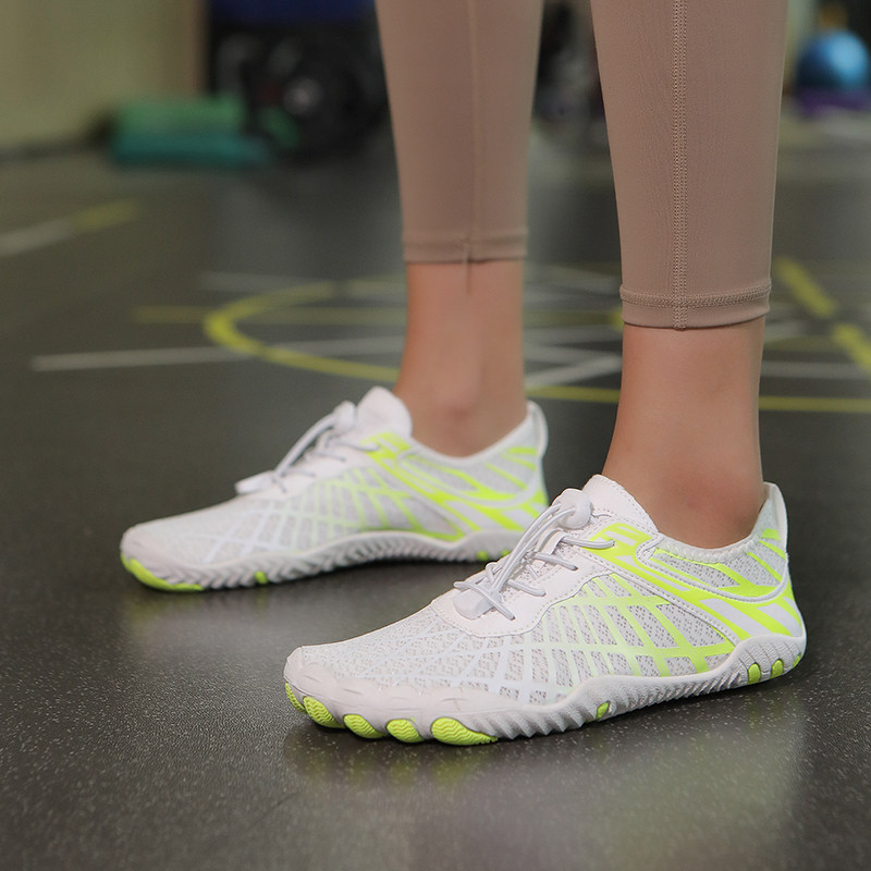 男女跳操臀桥赤足透气瑜伽防滑鞋