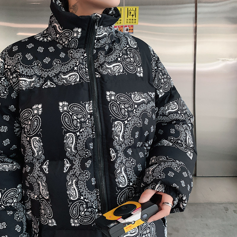 港风大码男士色不规则黑腰果DSA012m36p110,男装棉衣,星座415A（原A012）