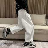 港风内景2模特大码色男士宽松裤白休闲港风DSA012k232p55，男装休闲裤，星座415A（原A012）