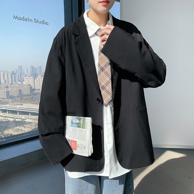 男士港风大码西服潮流黑色男装韩版大dsa012xf901p80,男装西服,星座415A（原A012）