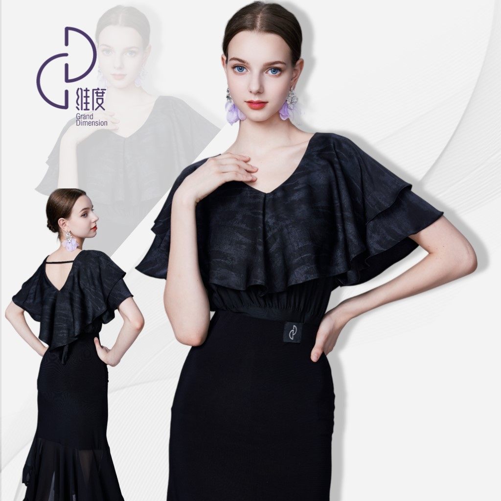 【维度舞服】Y499新品女士上衣摩登舞蹈服