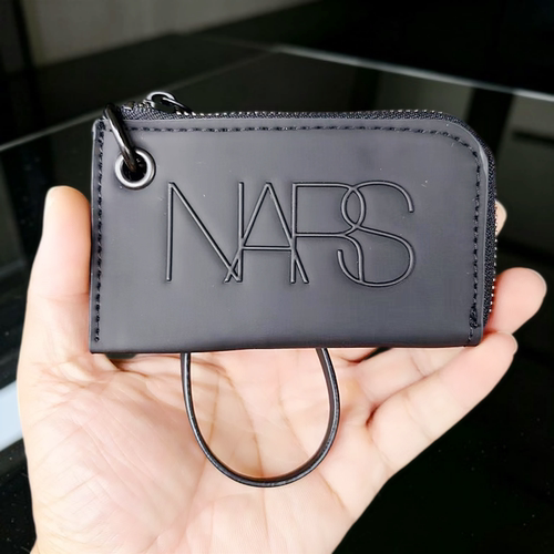 娜斯NARS字母logo便携钥匙包