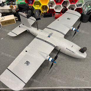 1.1米翼展航模飞机双发固定翼远航FPV3D打印龙卷风V2无人机倒T尾