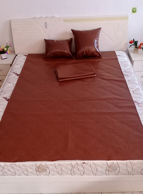 油布防水床单敬老院老人卧床护理隔尿垫产褥垫医院检查CT床用免洗