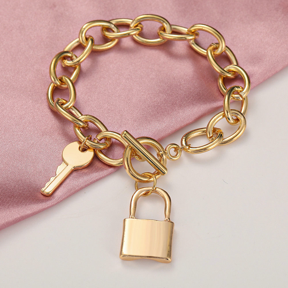 Heavy Chain Lock Bracelet 2-in-1 Wrist & Ankle Chain - Product image 4