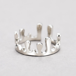 finger rings women an crown ring men 皇冠造型戒指 食指女