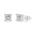 Platinum+4Mm White Stone