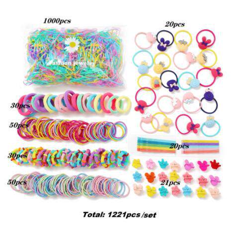 MACARONE RUBBER BAND COMBINATION HAIRPIN..