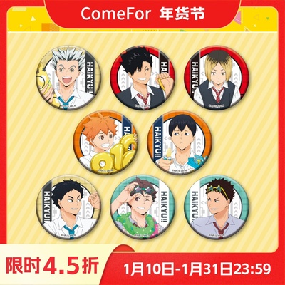 日谷现货排球少年徽章挂件