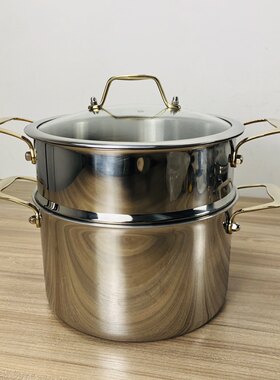 三层钢蒸锅工厂清仓316