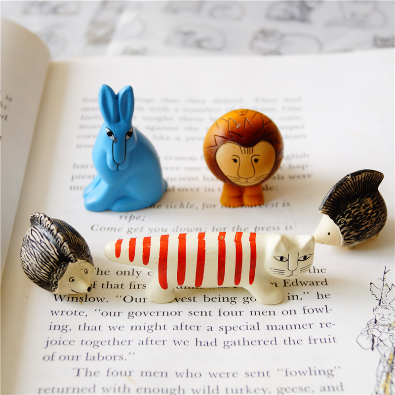 猫部杂货瑞典陶瓷家larson摆件