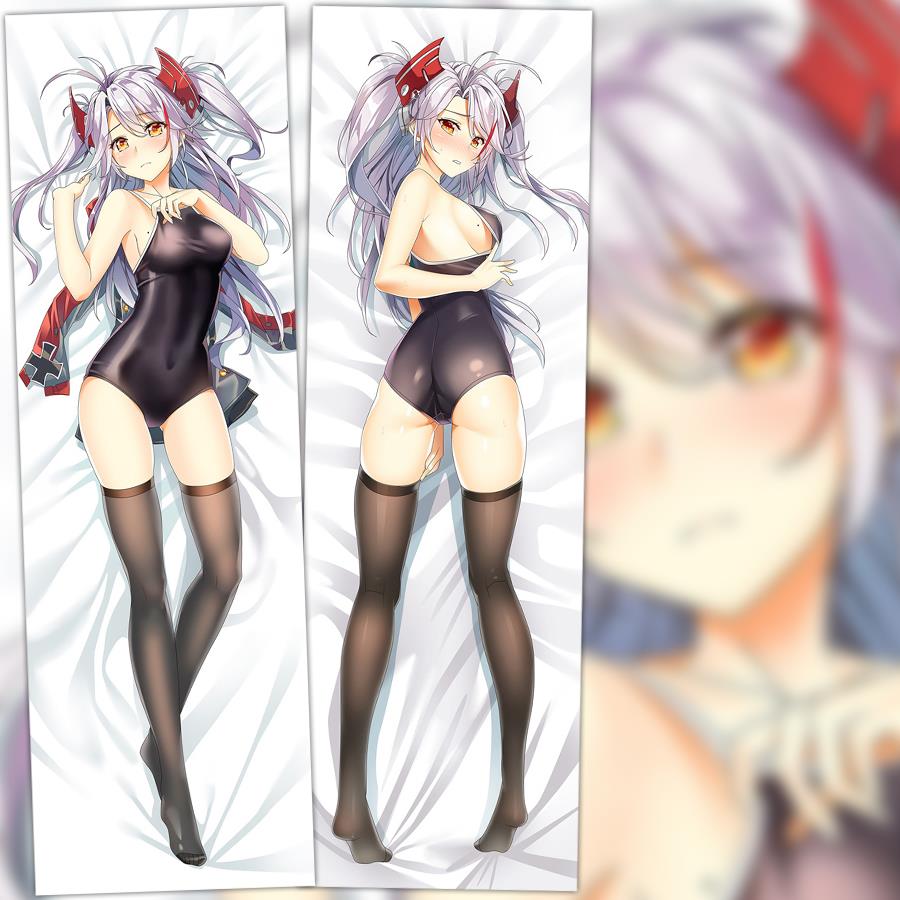 碧蓝航线 舰B 欧根亲王 水着动漫等身抱枕 2wt抱枕套