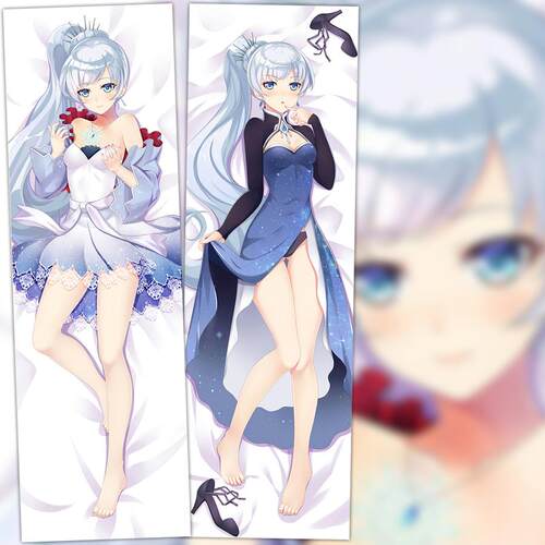 动漫等身抱枕 RWBY Weiss Schnee 魏丝·雪倪 2WT抱枕套