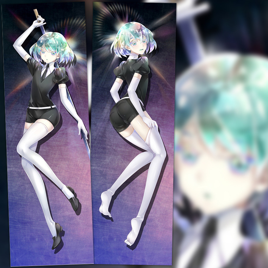 宝石之国 磷叶石 二次元动漫等身抱枕 2wt抱枕套