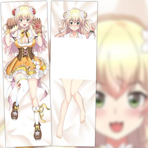 桃铃音音等身抱枕套hololive五期生vtuber逊炮Momosuzu Nene海豹