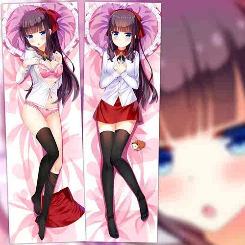 NEW GAME! 泷本日富美 双层动漫等身抱枕 靠枕方枕 2WT抱枕套