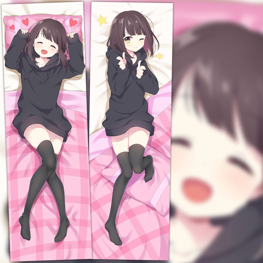 メンヘラちゃん menhera酱等身抱枕有病酱靠枕二次元可爱全身睡枕