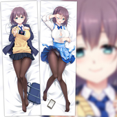 动漫等身抱枕 星期一 2wt抱枕套 爱酱 黑丝 丰满 小爱