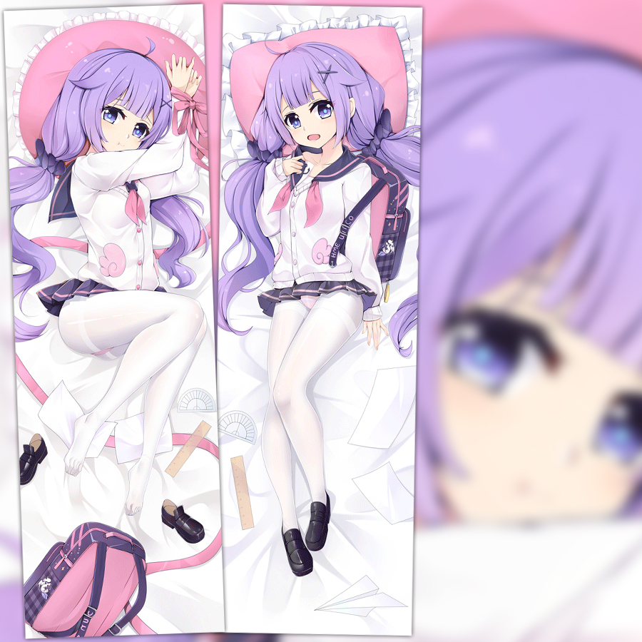 原创碧蓝航线 舰B 独角兽 白丝动漫等身抱枕 二次元周边2wt抱枕套