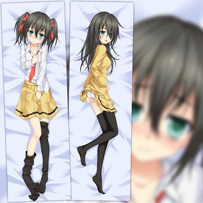 可定制 丧女动漫周边 黑木智子抱枕套 奈乐等身动漫长条靠枕礼物