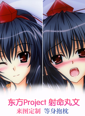 东方Project Touhou 射命丸文 文文 动漫等身抱枕 来图定制 礼物