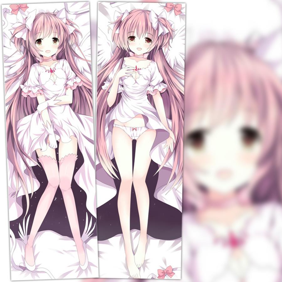 魔法少女小圆 鹿目圆 圆神动漫周边动漫等身抱枕套可爱枕头 含枕