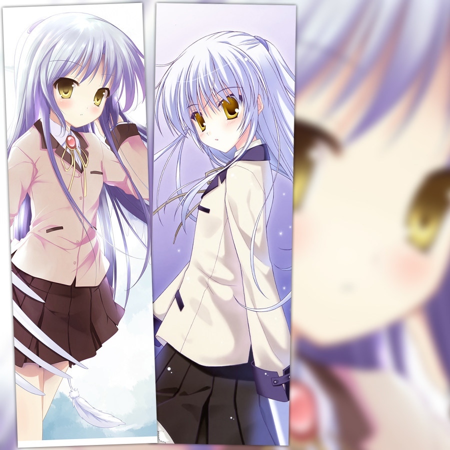 angelbeats立华奏等身抱枕动漫周边二次元抱枕套diy定制宅男礼物