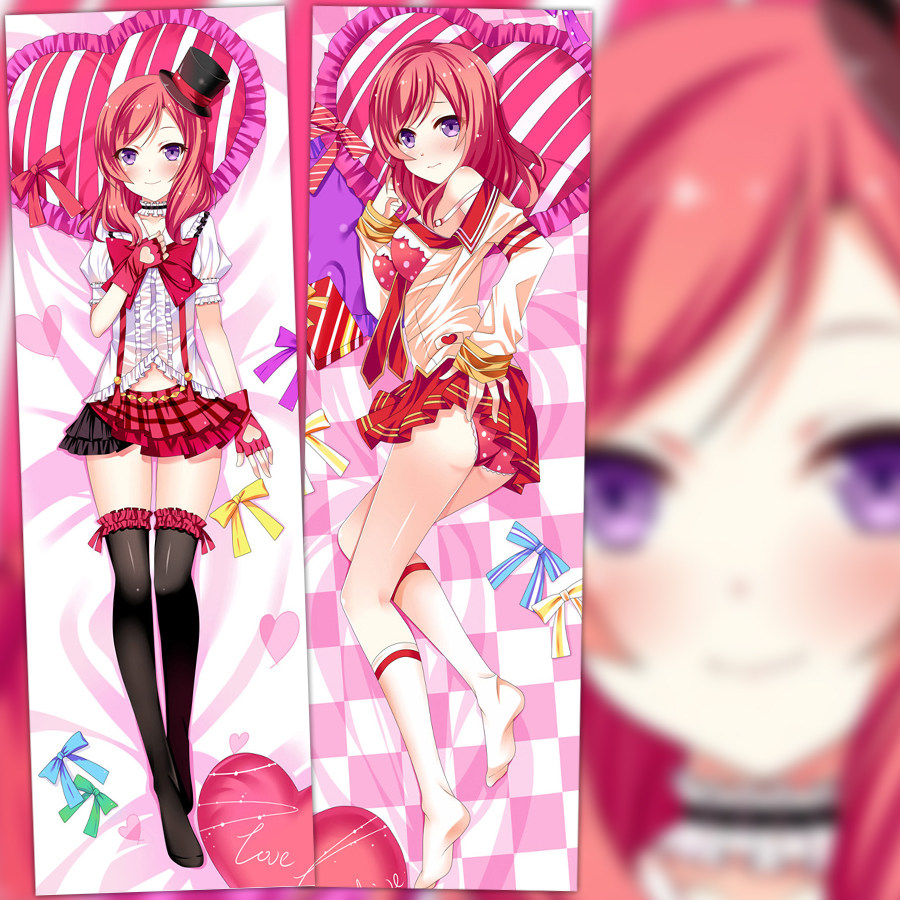 西木野真姬 婚纱 动漫等身抱枕 2wt抱枕套 靠枕方枕