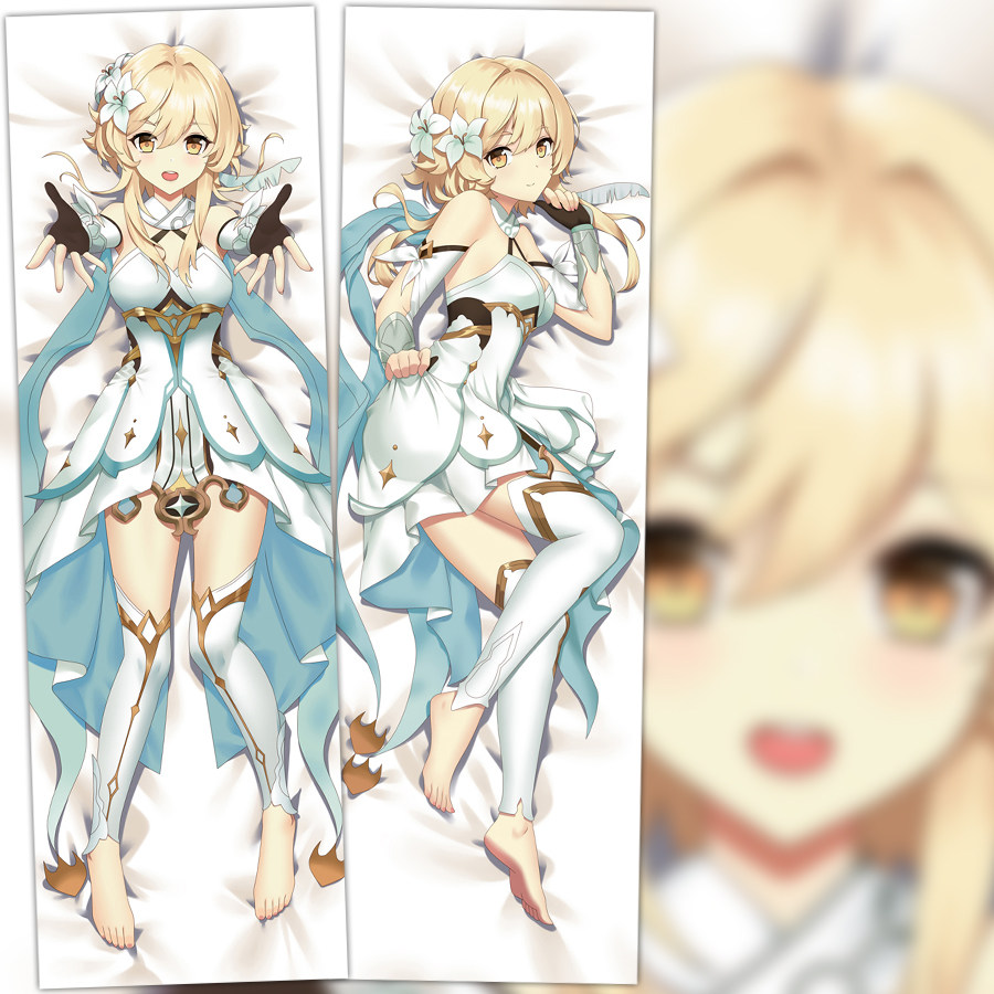 原神荧动漫等身抱枕周边二次元抱抌全身定制 2wt枕套靠枕定做礼物