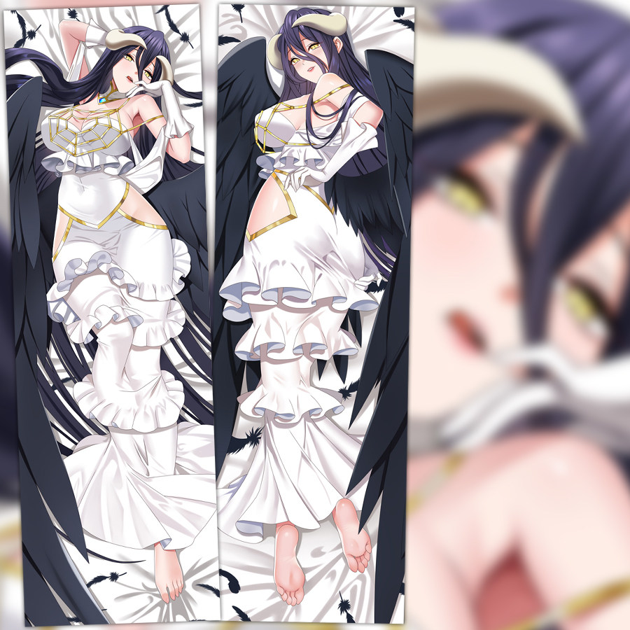 不死者之王等身抱枕overlord雅儿贝德夏提雅动漫周边抱枕靠枕枕套