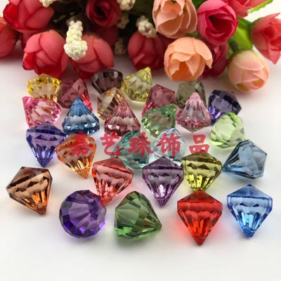 亚克力吊钻吊坠珠diy婚庆珠帘包