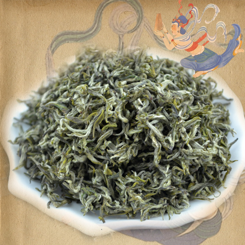 新品四川绿茶 嫩芽蒙顶甘露绿茶 蒙山甘露茶绿茶500g散包邮
