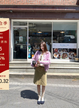 【5折粉丝福利】重磅100山羊绒毛衣开衫女秋冬软糯外套