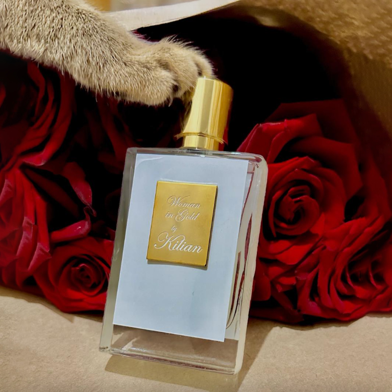 Kilian Woman in gold凯利安金衣女人女士香水暗影游戏寒冰伏特加