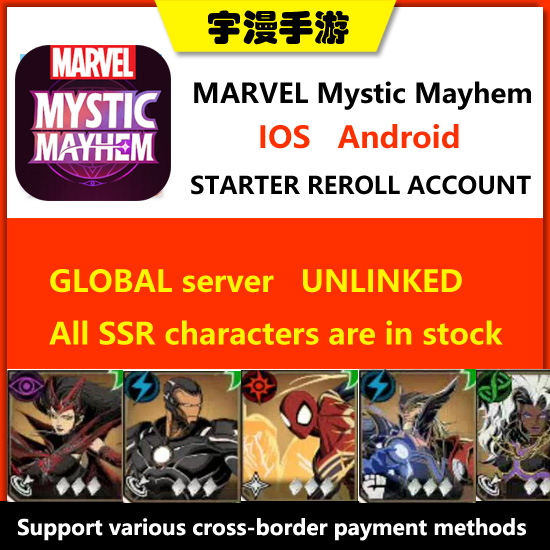 MARVEL Mystic Mayhem STARTER ACCOUNT REROLL GLOBAL