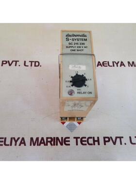 原装供应Electromatic S-System SC 215 230单次（带底座）0.15-3