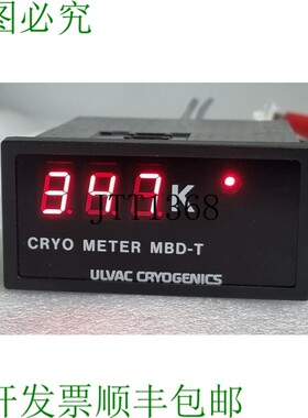 原装供应二手ULVAC CRYONICS CRYO METER MBD-T / AC 220V