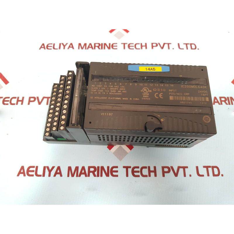 原装供应IC200MDL640K PLC 输入模块 24VDC