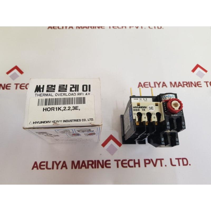 原装供应现代 hor 1k 2.2 热过载继电器 3e 660v 5a