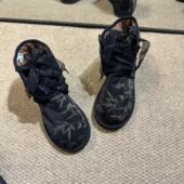 加厚保暖棉花鞋 养脚民族风棉鞋 金竹 高帮系带千层底布鞋