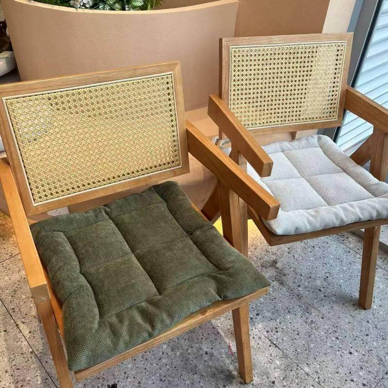 简约轻奢防猫抓布加厚坐垫冬季椅子垫久坐办公室学生座凳屁垫防滑,居家布艺,椅垫,淘宝优惠券,粉丝福利购,淘宝优惠卷