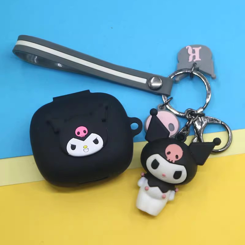 适用JBL W300/c260TWS蓝牙耳机保护套JBL LIVE PRO2潮酷可爱萌卡通蜡笔小新库洛米Free2充电盒防摔硅胶软壳