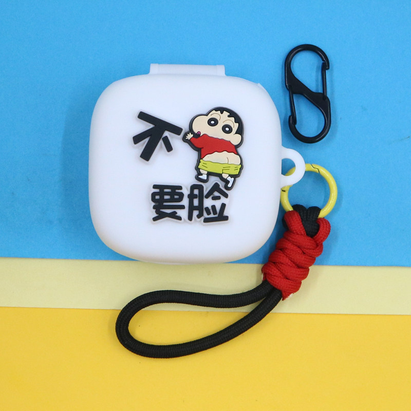 适用HUAWEI华为FreeArc挂耳开放式蓝牙耳机保护套个性简约可爱萌趣味卡通文字手绳挂饰连体防摔硅胶软壳