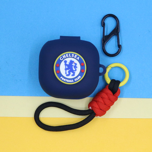 适用JBL WAVE FLEX 2蓝牙耳机保护套COMPACT潮酷足球皇马尤文利物浦曼城切尔西阿森纳T280 TWS X3/X2硅胶软壳