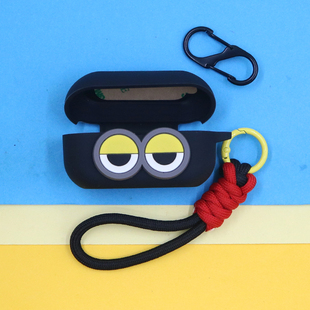 适用Technics松下EAH AZ100蓝牙耳机保护套AZ80创意个性潮酷可爱简约萌卡通大眼睛手绳挂饰连体硅胶软壳